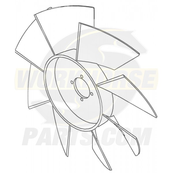 W8002568  - Fan Blade 20" (Plastic Fan Only)